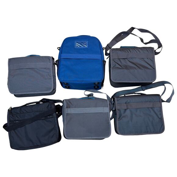 Lot of 6 ResMed CPAP Machine Travel Carry Bags – Gray/Black/Blue - Picture 2 of 6